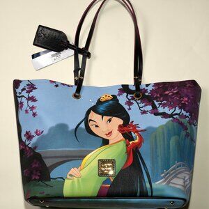 Dooney & Bourke Disney Mulan Dream Big Princess Tote Bag NWT Parks Exclusive